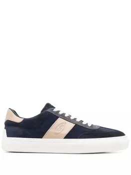 Tod's кроссовки с логотипом, синий