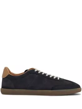 Tod's кроссовки со вставками, черный