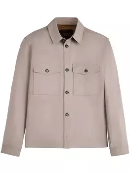 Tod's куртка-рубашка, серый
