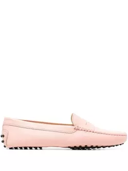 Tod's лоферы Gommini, розовый