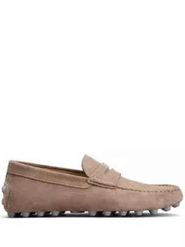 Tod's лоферы Gommino, нейтральный цвет
