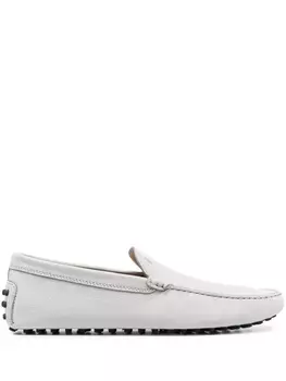 Tod's лоферы Gommino, серый