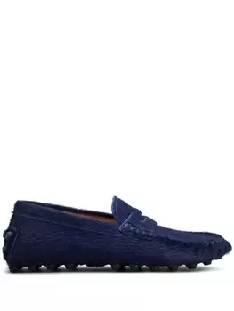Tod's лоферы Gommino, синий