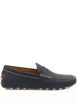 Tod's лоферы Gommino, синий