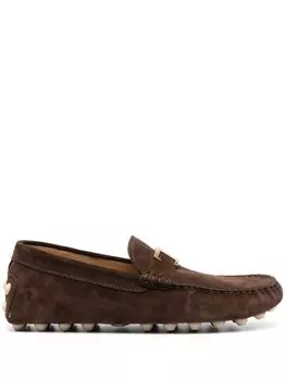 Tod's лоферы Gommino T Timeless, коричневый