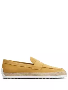 Tod's лоферы Gommino, желтый