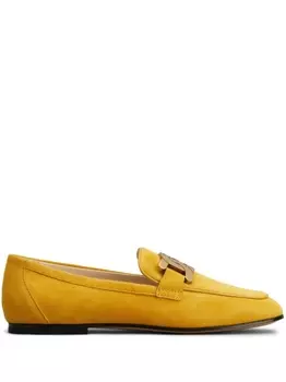 Tod's лоферы Kate с логотипом, желтый