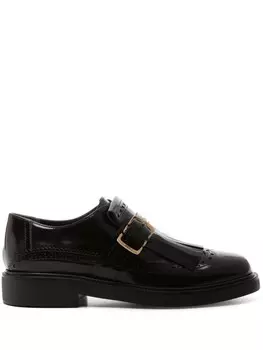 Tod's лоферы Monkstraps, фиолетовый