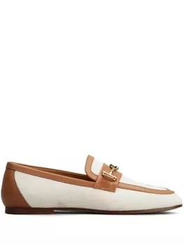 Tod's лоферы с цепочкой, нейтральный цвет