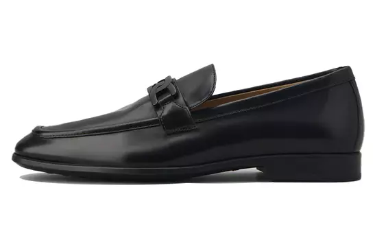 Ботинки TOD'S Logo-plaque Leather Loafers