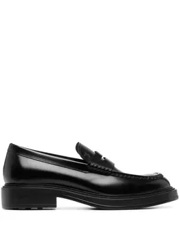 Tod's пенни-лоферы, черный
