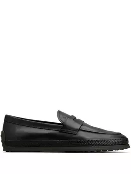 Tod's пенни-лоферы, черный