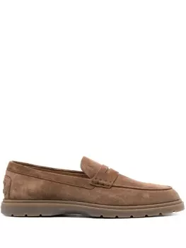 Tod's пенни-лоферы Slipper, коричневый