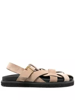 Tod's сандалии с ремешками, коричневый