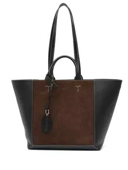 Tod's средняя сумка-тоут Double Up, коричневый