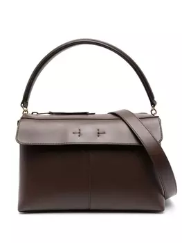 Tod's сумка на плечо T Case Boston, коричневый