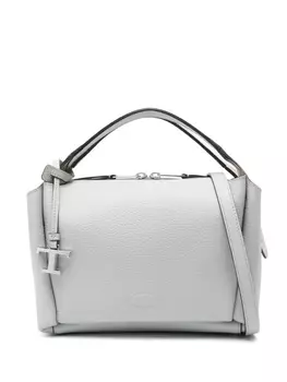 Tod's сумка-тоут Bowling размера мини, серый