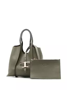 Tod's сумка-тоут T Timeless среднего размера, зеленый