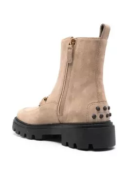 Tod's замшевые ботинки, нейтральный цвет