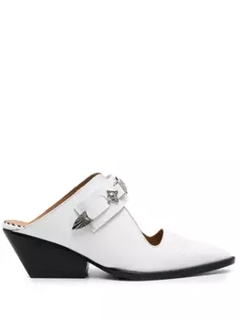 Toga Pulla декорированные мюли, белый