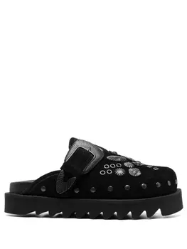 Toga Pulla мюли Sabot, черный