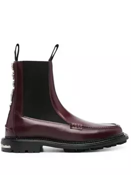 Toga Virilis ботинки Side Gore, красный