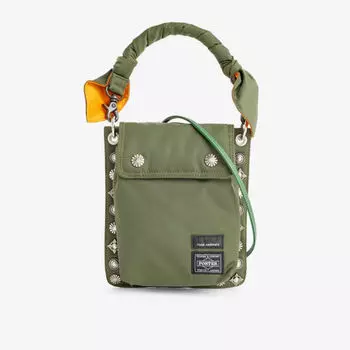 Toga virilis x porter-yoshida & co. плетеная сумка через плечо со съемным ремешком Toga, зеленый