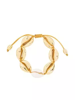 Tohum браслет из ракушек, золотой