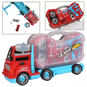 Токарный набор красный грузовик 3+ МЕГА КРЕАТИВ Mega Creative