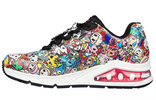 Tokidoki X Skechers Lifestyle Shoes Women's Low-top Black/color