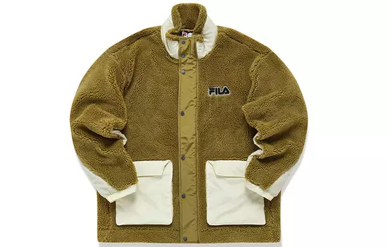 TOKYO STUDIO флисовая куртка мужская оливково-коричневый Fila Fusion