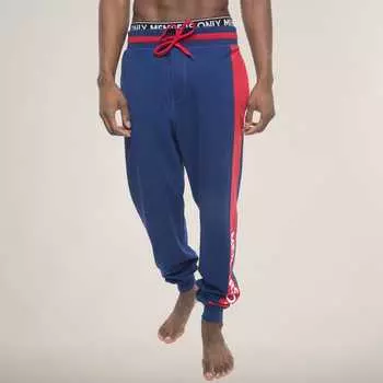 Только для членов клуба Логотип Leg Jersey Sleep Брюки Members Only, цвет royal