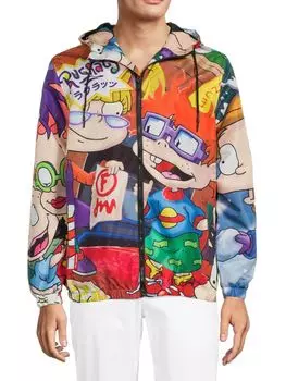 Только для членов Куртка Nick Rugrats Members Only, цвет Purple Multicolor