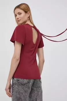 Только футболка Only, розовый