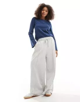 ТОЛЬКО топ с широкими рукавами синего цвета ONLY