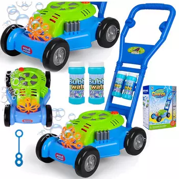 Толкатель косилки для мыльных пузырей для детей + жидкость U541 elektrostator