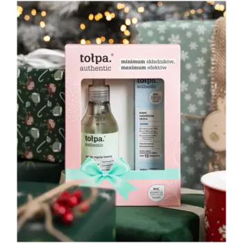 Topa Authentic набор: крем для лица, 40 мл + гель для умывания, 195 мл