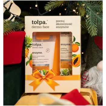 Tołpa Dermo Face Enzyme набор: скраб для лица, 40 мл + гель для умывания, 150 мл