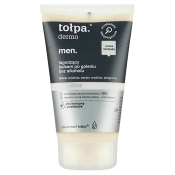 Topa Dermo Men успокаивающий бальзам после бритья, 100 мл