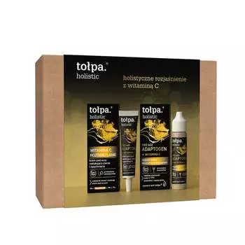 Толпа, Холистик, подарочный набор уходовой косметики, 4 шт., Topa