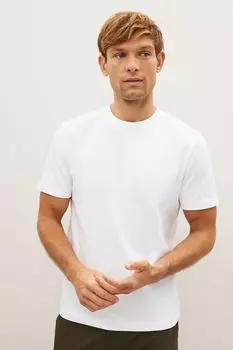 Толстая футболка Next, белый