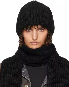 Толстая шапка-глушитель We11done, черный