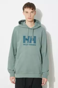 ТОЛСТОВКА С ЛОГОТИПОМ HH Helly Hansen, зеленый