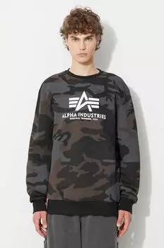 Толстовка 178302C Alpha Industries, черный