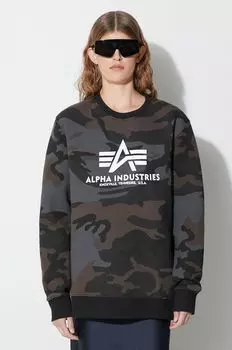 Толстовка 178302C Alpha Industries, серый