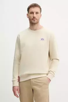 Толстовка 188307 01 Alpha Industries, бежевый