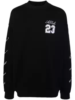 Толстовка 23 Logo Skate OFF-WHITE, черный