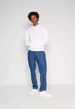 Толстовка 2 ПАКЕТА Pier One, белый/серый в крапинку