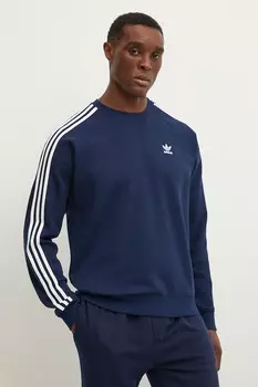 Толстовка 3-Stripes Adidas Originals, темно-синий