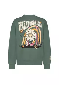 Толстовка 3D PRINT Sublevel, зеленый